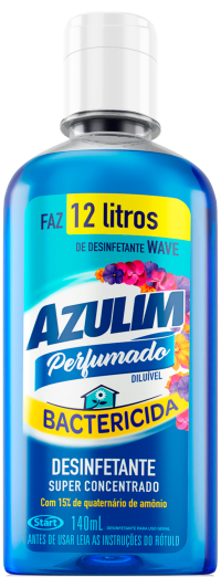 Imagem do produto Desinfetante Super Concentrado Diluível Wave AZULIM 140ml